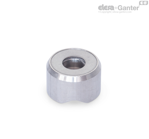 GN 6311.1-NI Thrust pads Stainless Steel | Elesa+Ganter